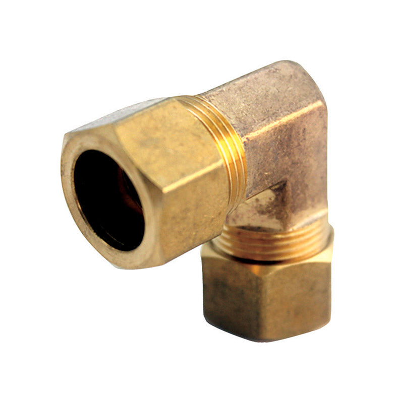 JMF COMPANY - JMF Company 5/16 in. Compression X 5/16 in. D Compression Brass 90 Degree Elbow - Case of 5