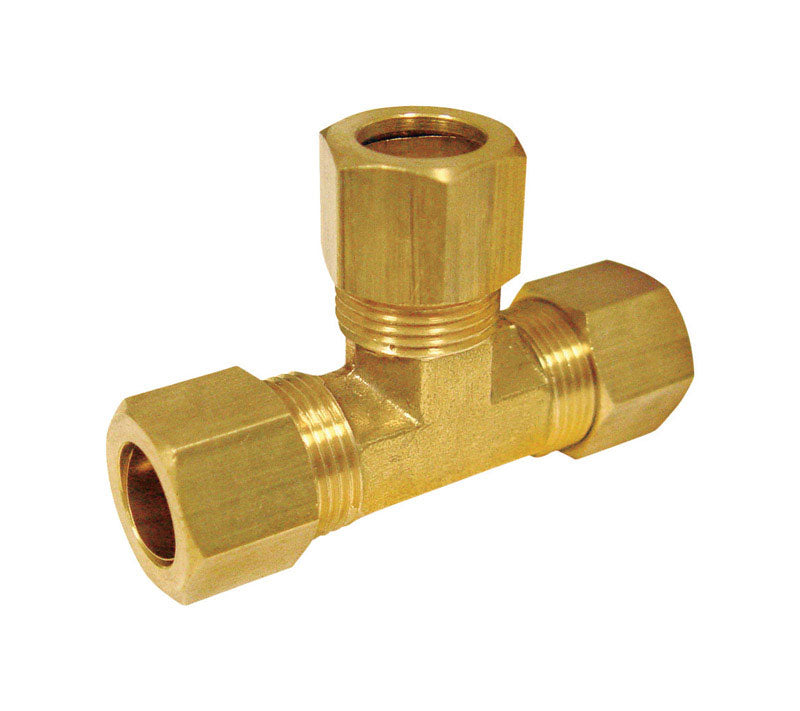 JMF COMPANY - JMF Company 7/8 in. Compression X 7/8 in. D Compression Brass Tee