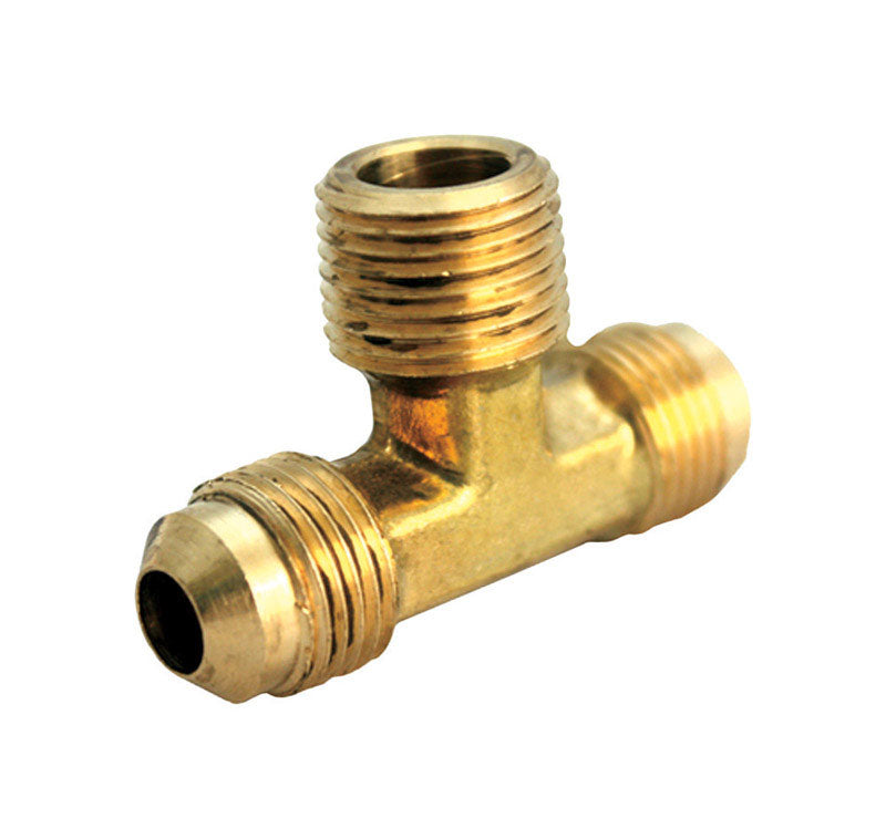 JMF COMPANY - JMF Company 1/4 in. Flare X 1/4 in. D Flare Brass Reducing Tee - Case of 5 [4506416]