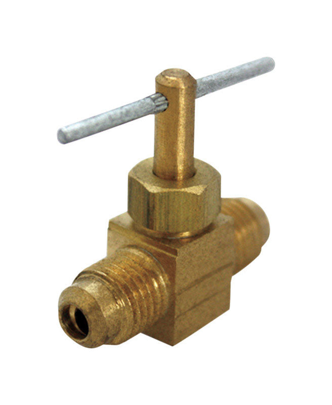 JMF COMPANY - JMF Company 3/8 in. 3/8 in. Brass Needle Valve - Case of 5 [4506598]