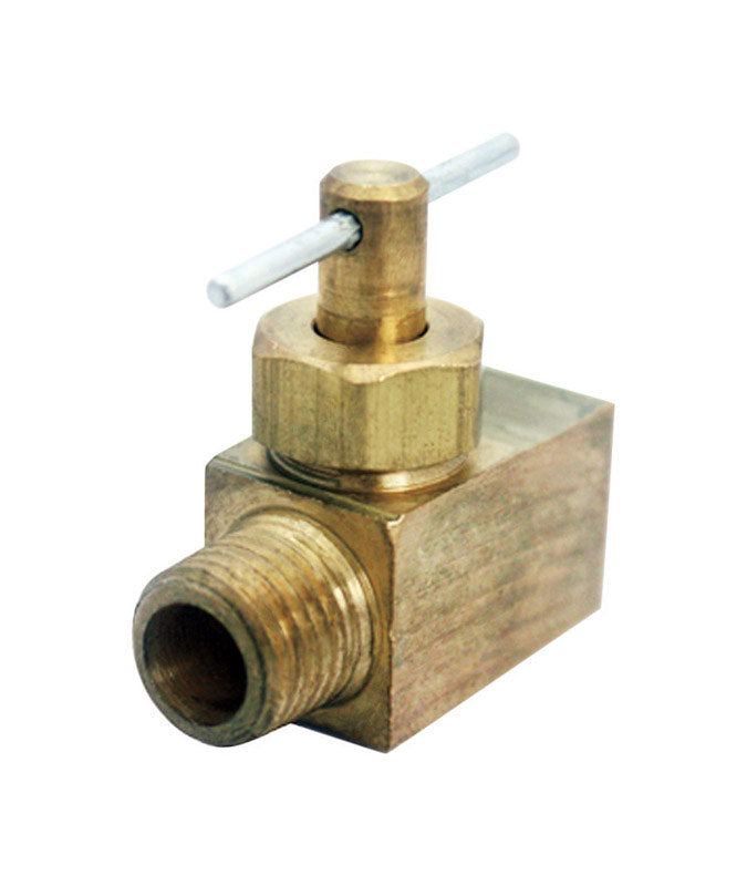 JMF COMPANY - JMF Company 1/8 in. 1/8 in. Brass Needle Valve - Case of 5 [4506606]