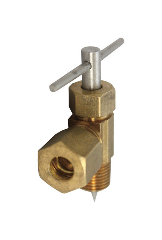 B & K - JMF Company 1/4 in. 1/8 in. Brass Tapping Valve