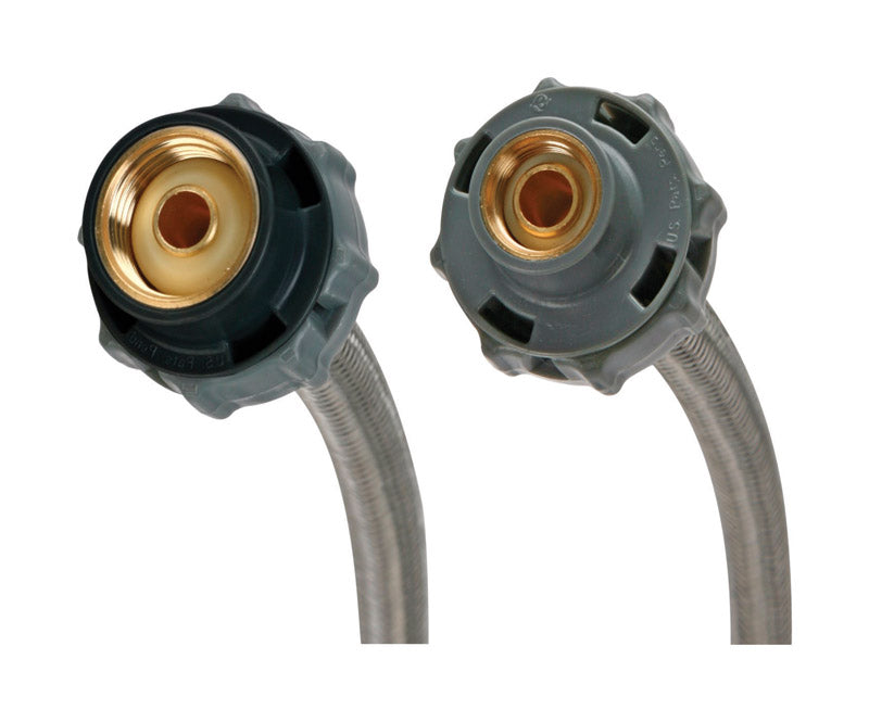B & K - Fluidmaster 3/8 in. Compression X 1/2 in. D FIP 20 in. Stainless Steel Supply Line