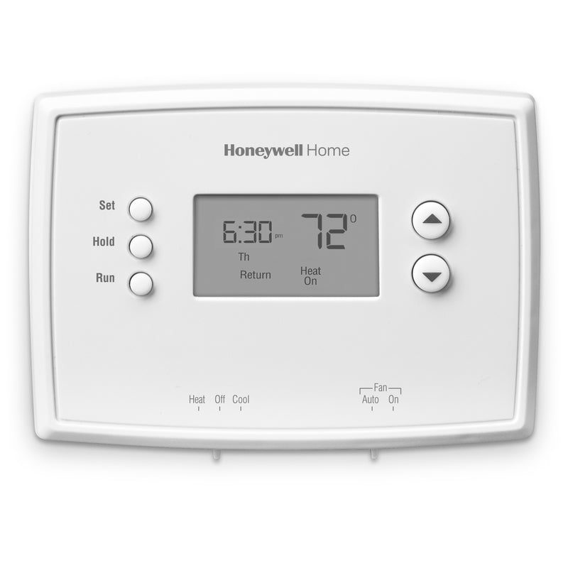 B & K - Honeywell Heating and Cooling Push Buttons Programmable Thermostat [RTH221B1039/E1]