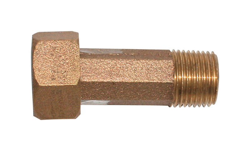 B & K - Legend 1 in. MNPT X 1 in. D AWWA Bronze Meter Coupling