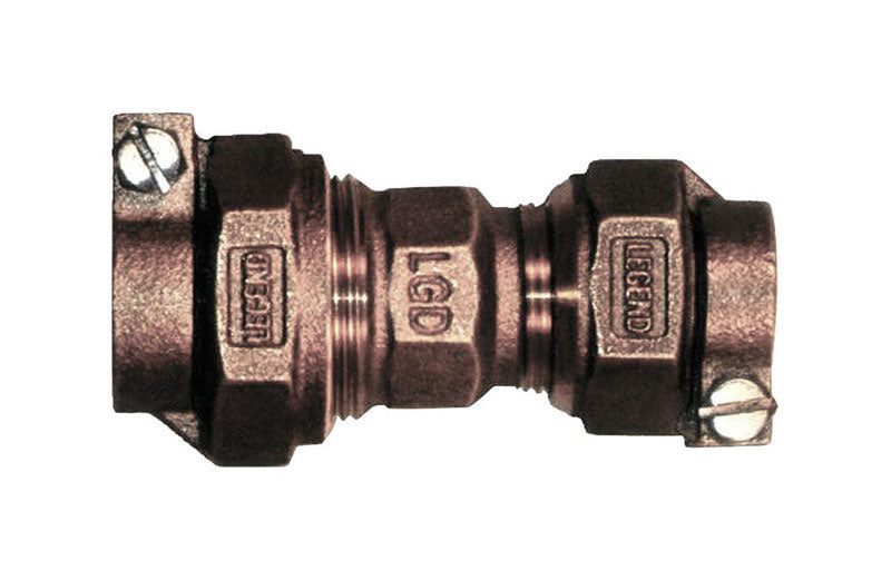 B & K - Legend 1 in. CTS Pack Joint X 3/4 in. D CTS Pack Joint Bronze Union
