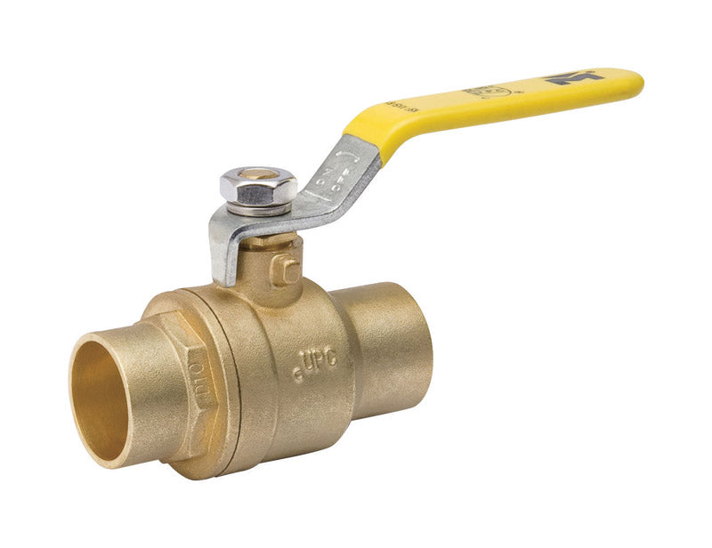 B&K - B&K ProLine 4 in. Brass FIP Ball Valve Full Port Lever