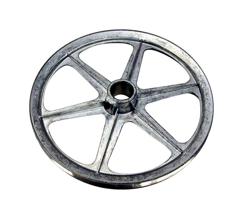 B & K - Dial 12 in. H X 12 in. W Silver Zinc Blower Pulley [6338]