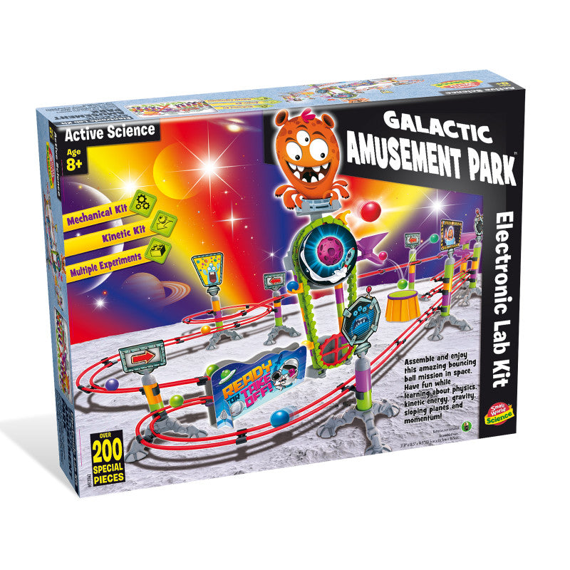 SMALL WORLD TOYS - Galactic Amusement Park Active Science Electronic Lab Kit