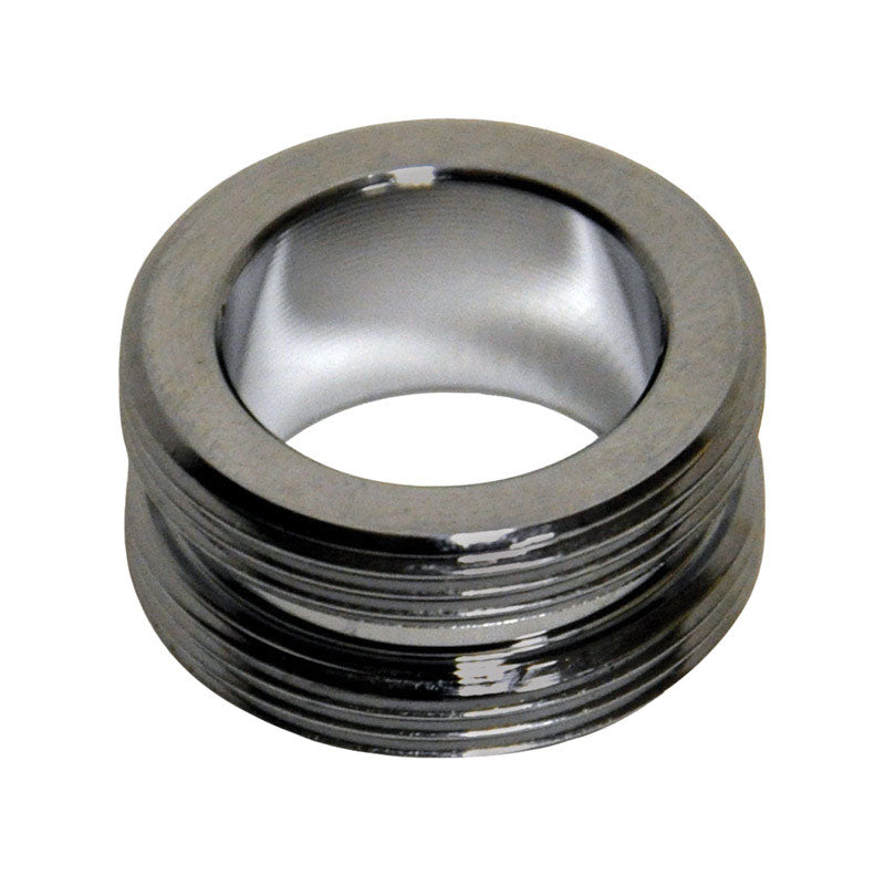 B & K - Danco Male Thread 55/64 in.-27 x Male 55/64 in. Chrome Aerator Adapter