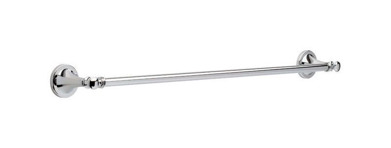 B & K - Delta Silverton Polish Chrome Towel Bar 24 in. L Die Cast Zinc