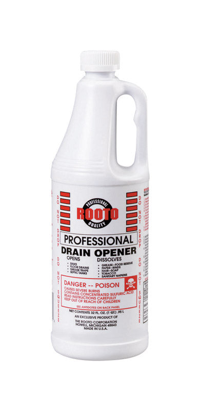 B & K - Rooto Professional Liquid Drain Opener 32 oz - Case of 12