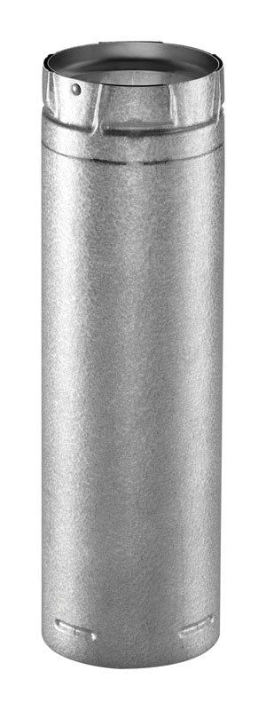 B & K - DuraVent 3 in. D X 12 in. L Stainless Steel Double Wall Stove Pipe - Case of 2