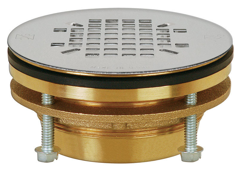 SIOUX CHIEF - Sioux Chief JackRabbit 2 in. D Brass Shower Drain