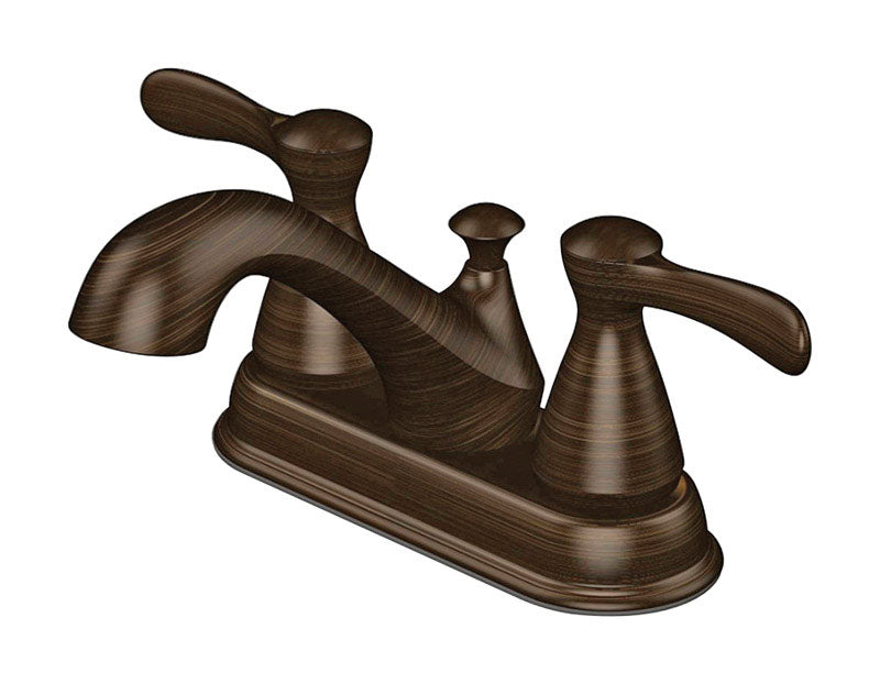 OAKBROOK - OakBrook Oil Rubbed Bronze Two-Handle Bathroom Sink Faucet 4 in.