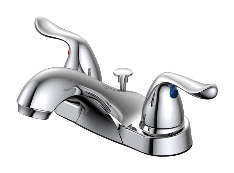 OAKBROOK - OakBrook Chrome Pop-up Bathroom Sink Faucet 4 in.