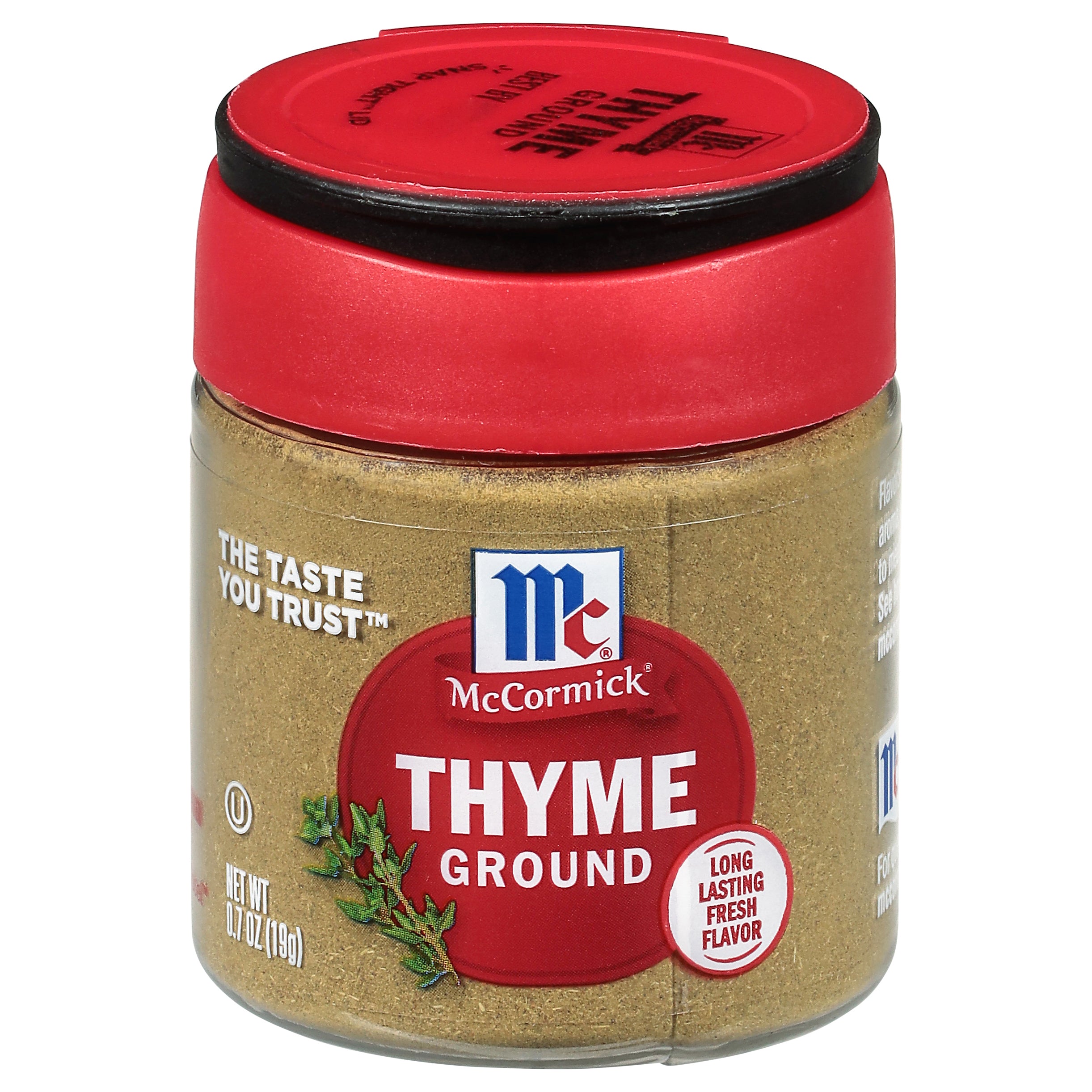 McCormick Ground Thyme 0.7 oz - Case of 6