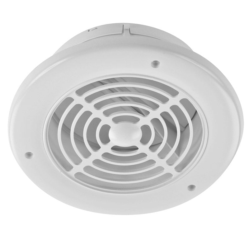 B & K - Imperial 4 in. W X 4 in. L White Plastic Exhaust Vent