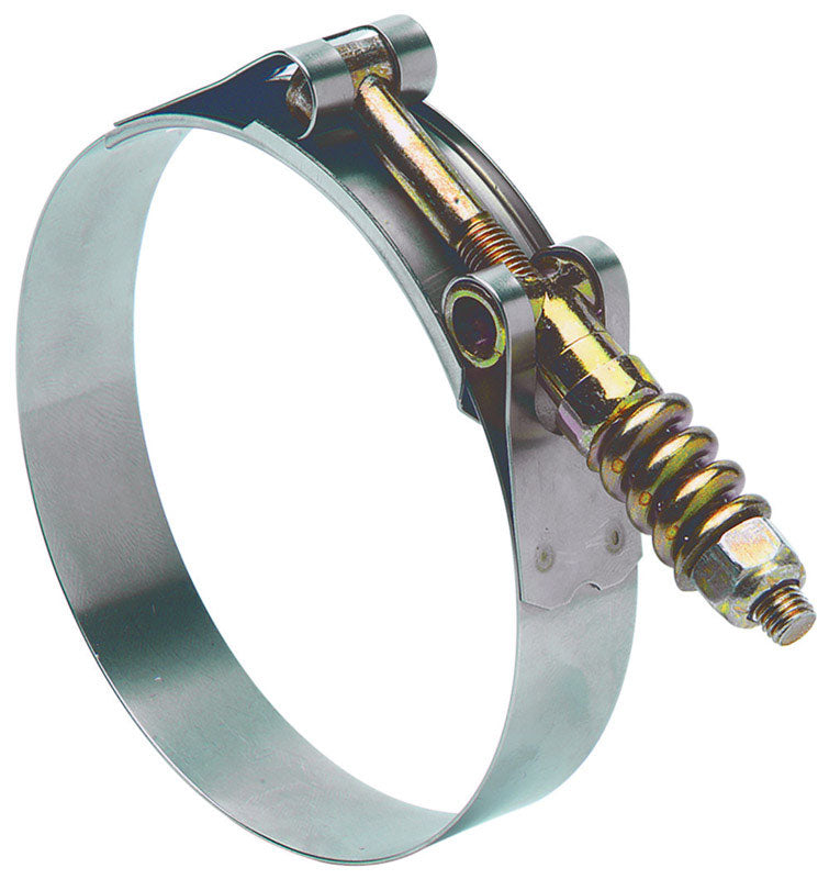 B & K - Ideal Tridon 4-9/16 in. 4-7/8 in. SAE 456 Hose Clamp Stainless Steel Band Spring Loaded T-Bolt