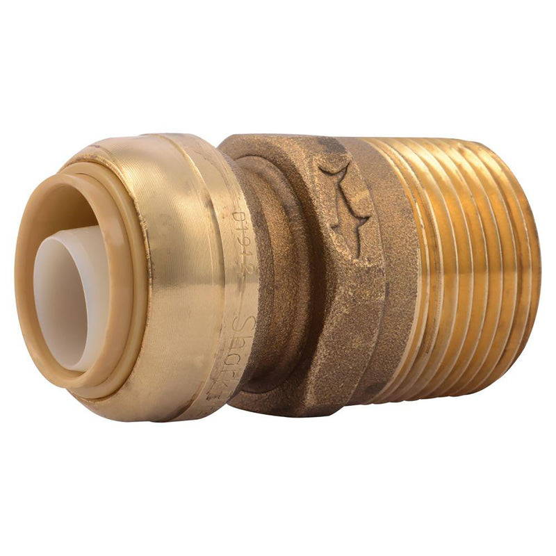 SHARKBITE - SharkBite Push to Connect 3/4 in. Push X 1 in. D Male Brass Adapter