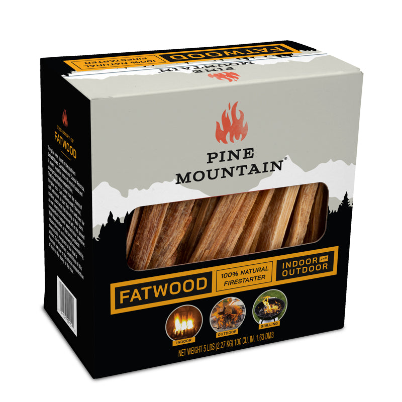 B & K - Pine Mountain Starter Stikk Fatwood Fire Starter 30 min 5 lb