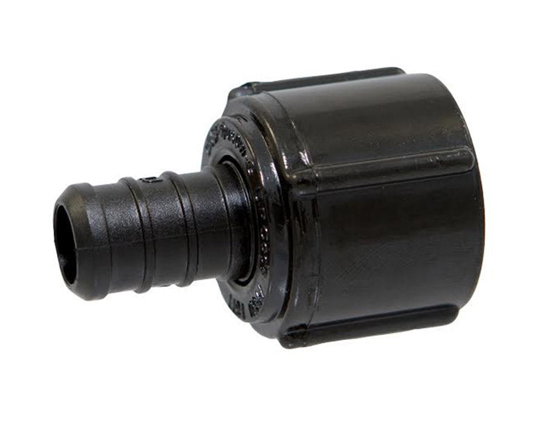 B & K - SharkBite 1/2 in. Barb X 1/2 in. D FIP Poly Alloy Swivel Adapter