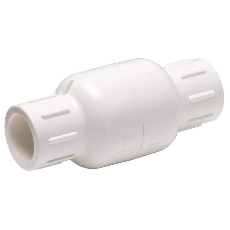 KBI - Homewerks 1 in. D X 1 in. D Solvent PVC Spring Loaded Check Valve