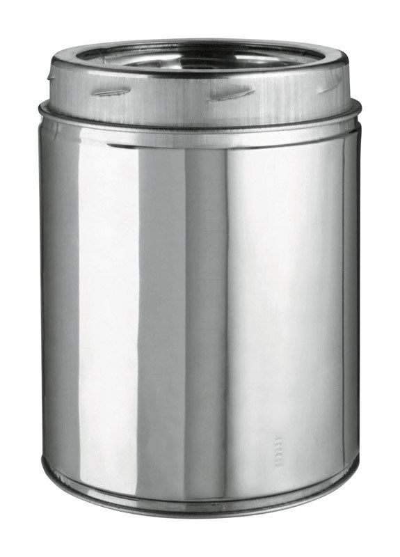 B & K - Selkirk 8 in. D X 12 in. L Stainless Steel Chimney Pipe