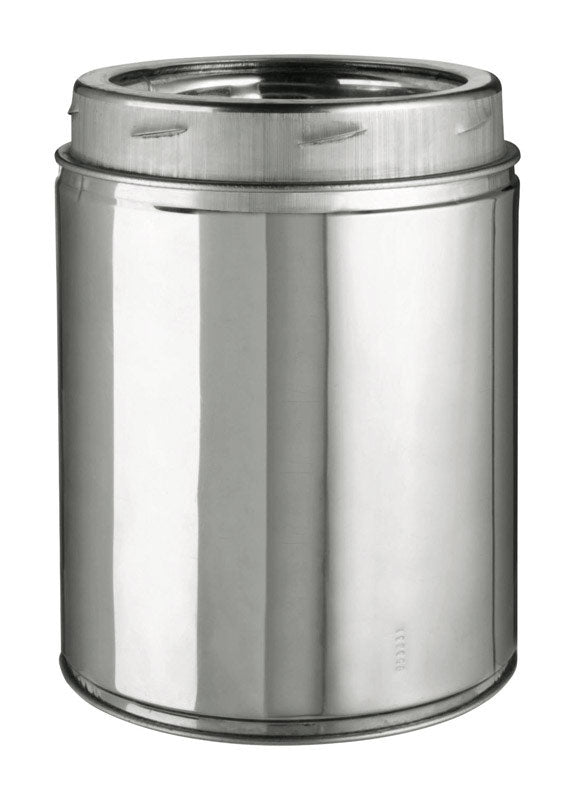 B & K - Selkirk 6 in. D X 12 in. L Stainless Steel Chimney Pipe [206012]