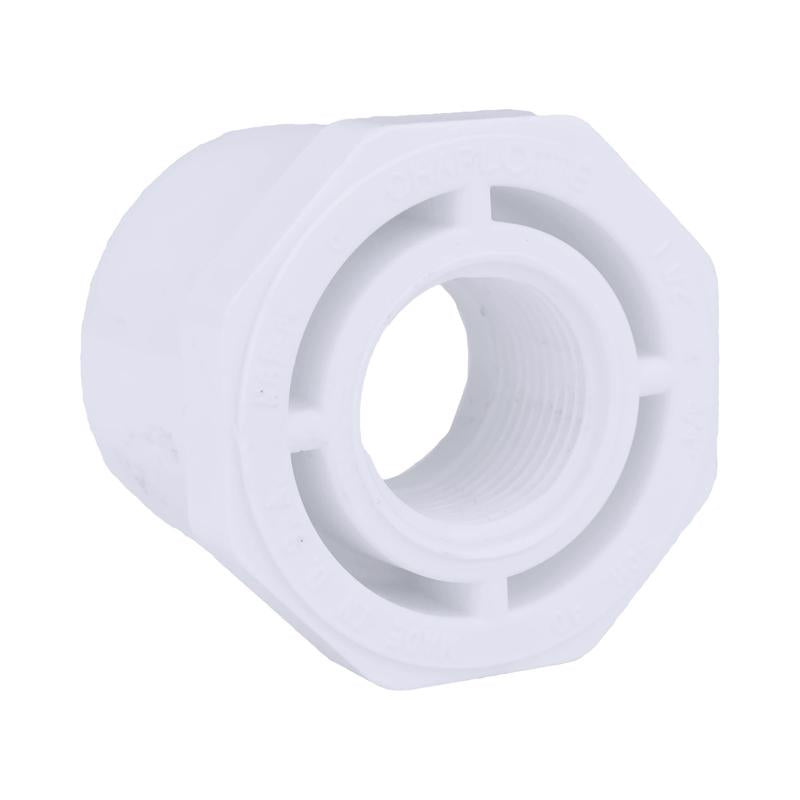 CHARLOTTE - Charlotte Pipe Schedule 40 1-1/2 in. Spigot X 3/4 in. D FPT PVC Reducing Bushing 1 pk