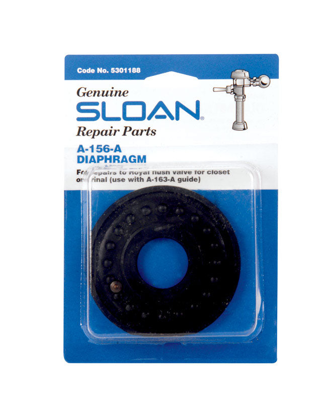 SLOAN - Sloan Regal Diaphragm Black Rubber