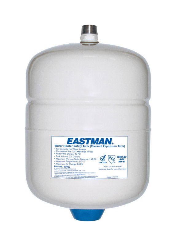 B & K - Eastman 2.1 gal Pre-Charged Expansion Water Tank