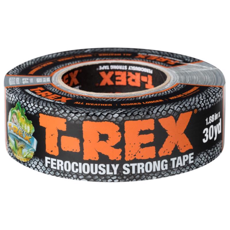 B & K - T-Rex 1.88 in. W X 30 yd L Gray Solid Duct Tape