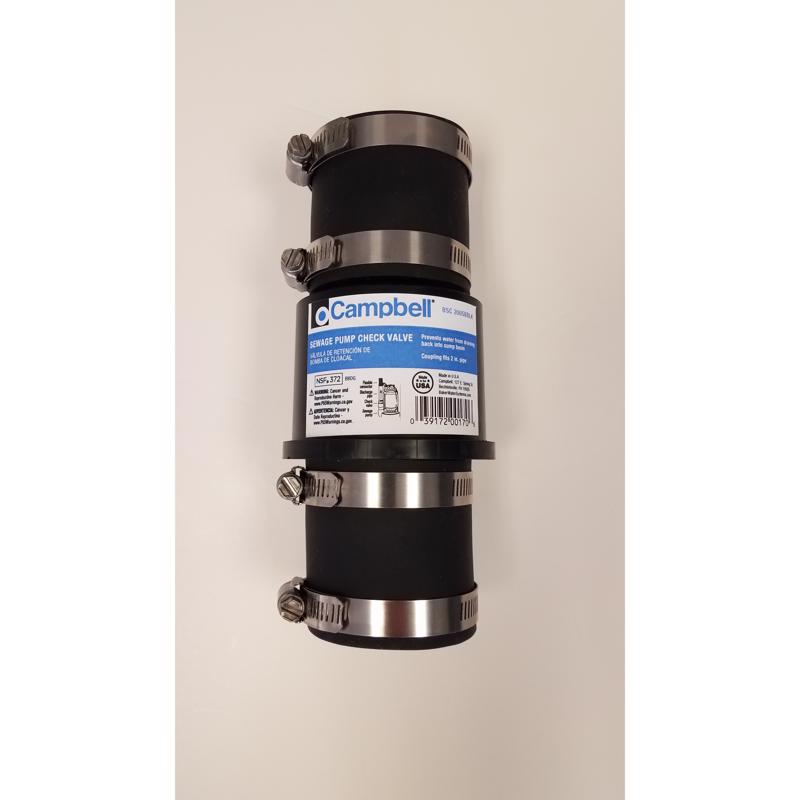 CAMPBELL - Campbell 2 in. D X 2 in. D ABS Swing Check Valve