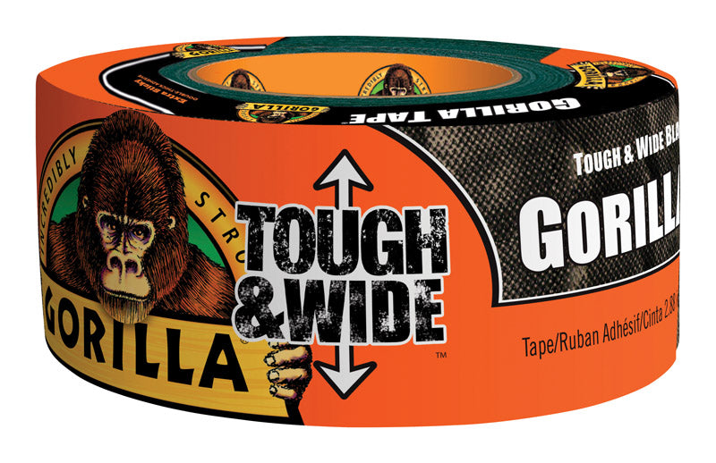 B & K - Gorilla 2.88 in. W X 25 yd L Black Duct Tape