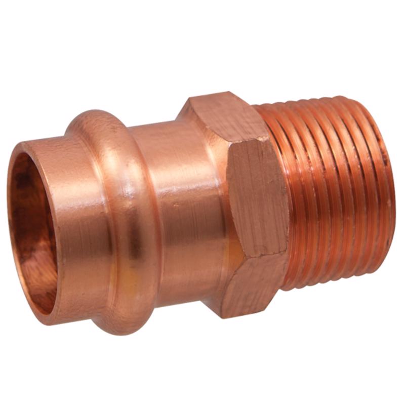 NIBCO - NIBCO 1 in. CTS X 1 in. D Male Copper Coupling 1 pk