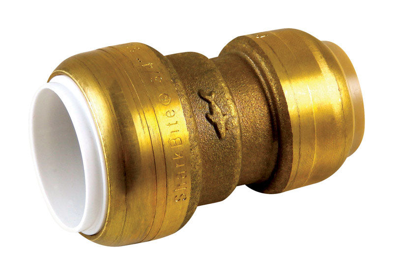 SHARKBITE - SharkBite Push to Connect 3/4 in. IPS X 3/4 in. D CTS Brass Coupling