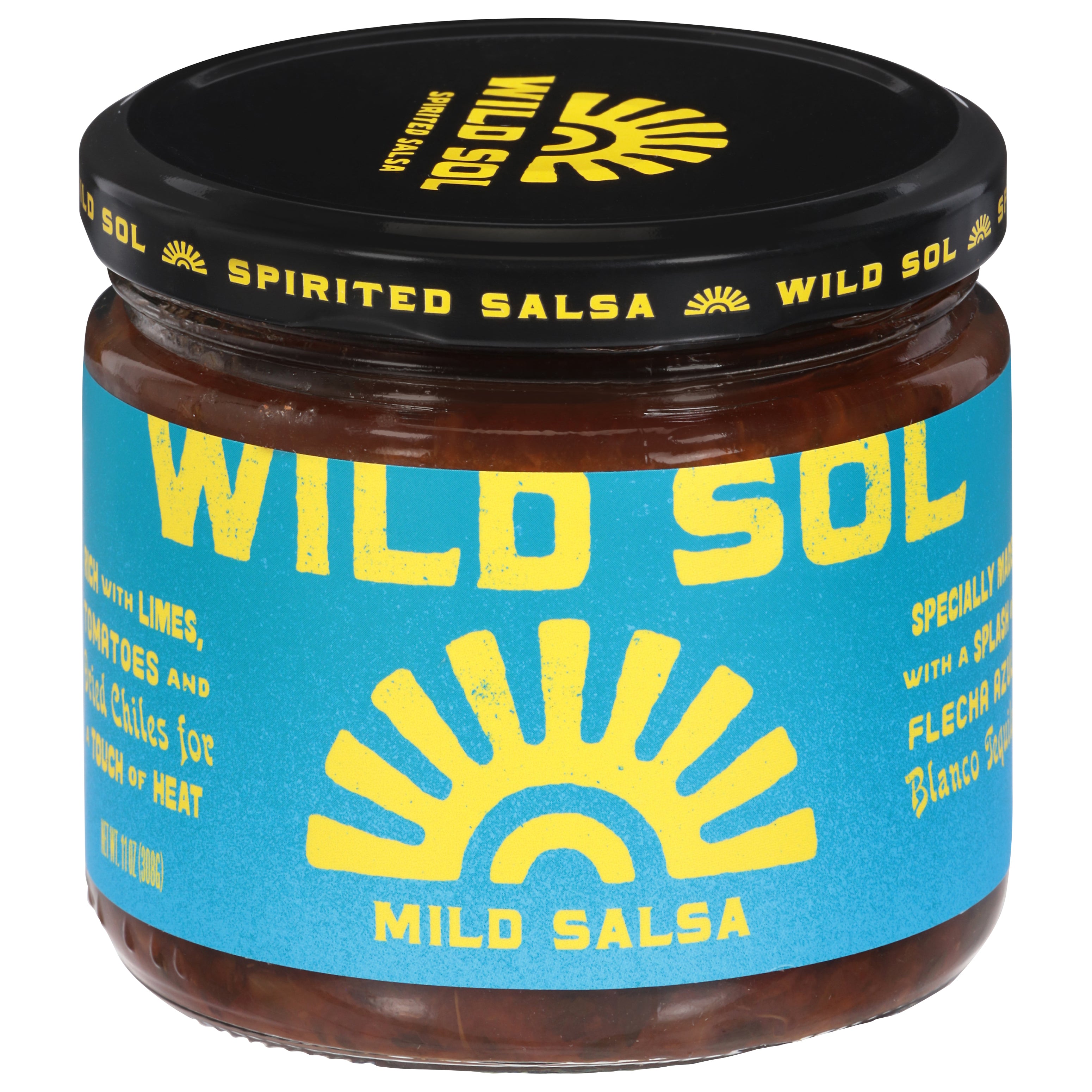 Wild Sol Mild Salsa 11 oz - Case of 6