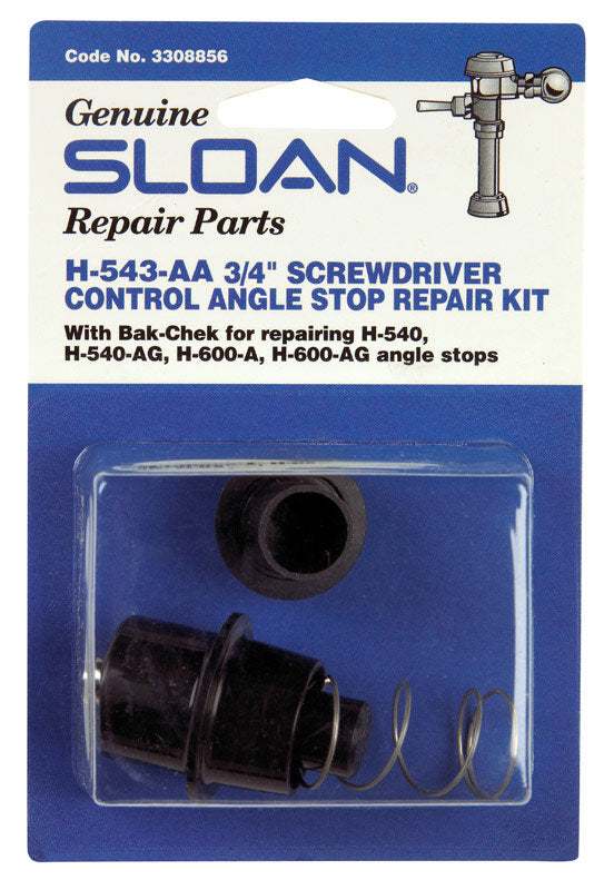 SLOAN - Sloan Angle Stop Repair Kit Black Plastic [3308856]