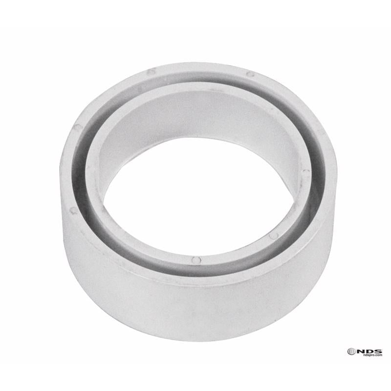 PLASTIC TRENDS - NDS Schedule 35 3 in. Spigot each X 2 in. D Hub PVC Reducing Bushing 1 pk