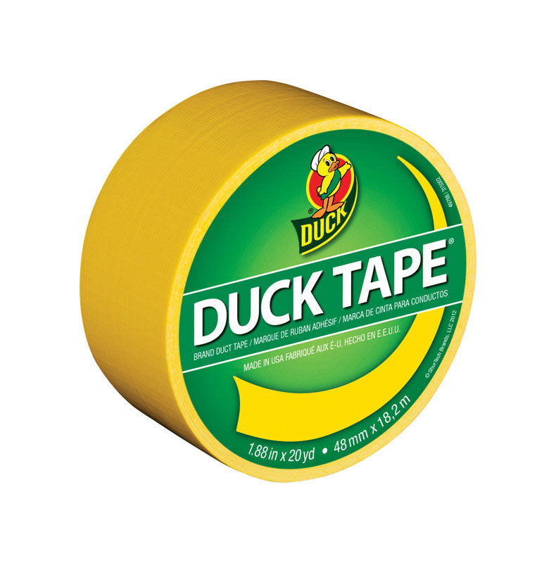 KEENEY MANUFACTURING - Duck 1.88 in. W X 20 yd L Yellow Solid Duct Tape