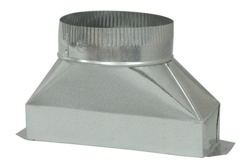 LAMBRO - Deflect-O 6 in. D X 10 in. L Galvanized Steel Duct