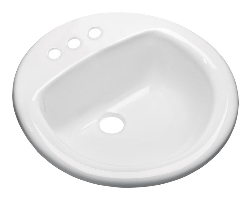 KEENEY MANUFACTURING - Mansfield MS Vitreous China Bathroom Sink [239-4]