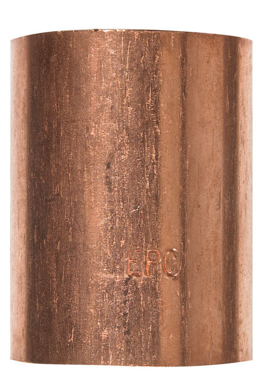 NIBCO - NIBCO 1-1/2 in. Sweat X 1-1/2 in. D Sweat Copper Coupling with Stop 1 pk