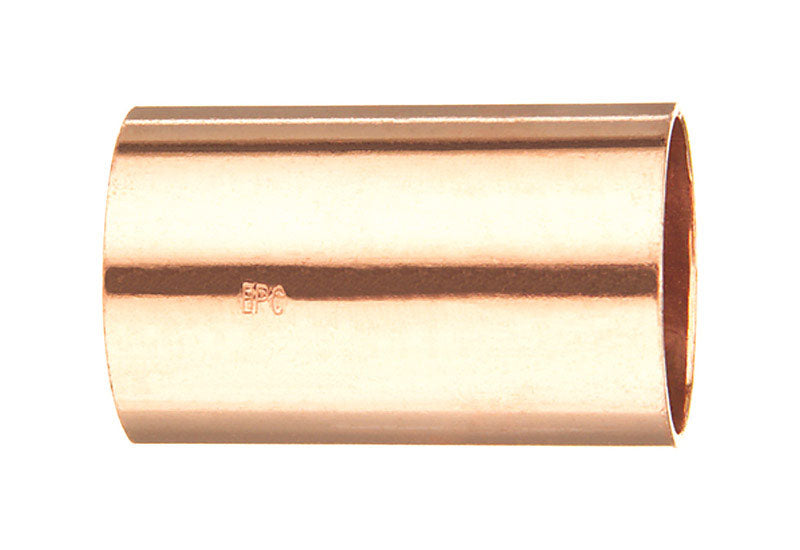 NIBCO - NIBCO 1-1/2 in. Sweat X 1-1/2 in. D Sweat Copper Repair Coupling 1 pk