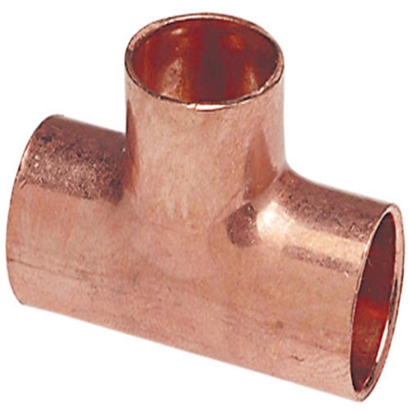 NIBCO - NIBCO 1 in. Sweat X 1 in. D Sweat Copper Reducing Tee 1 pk [W01740D]