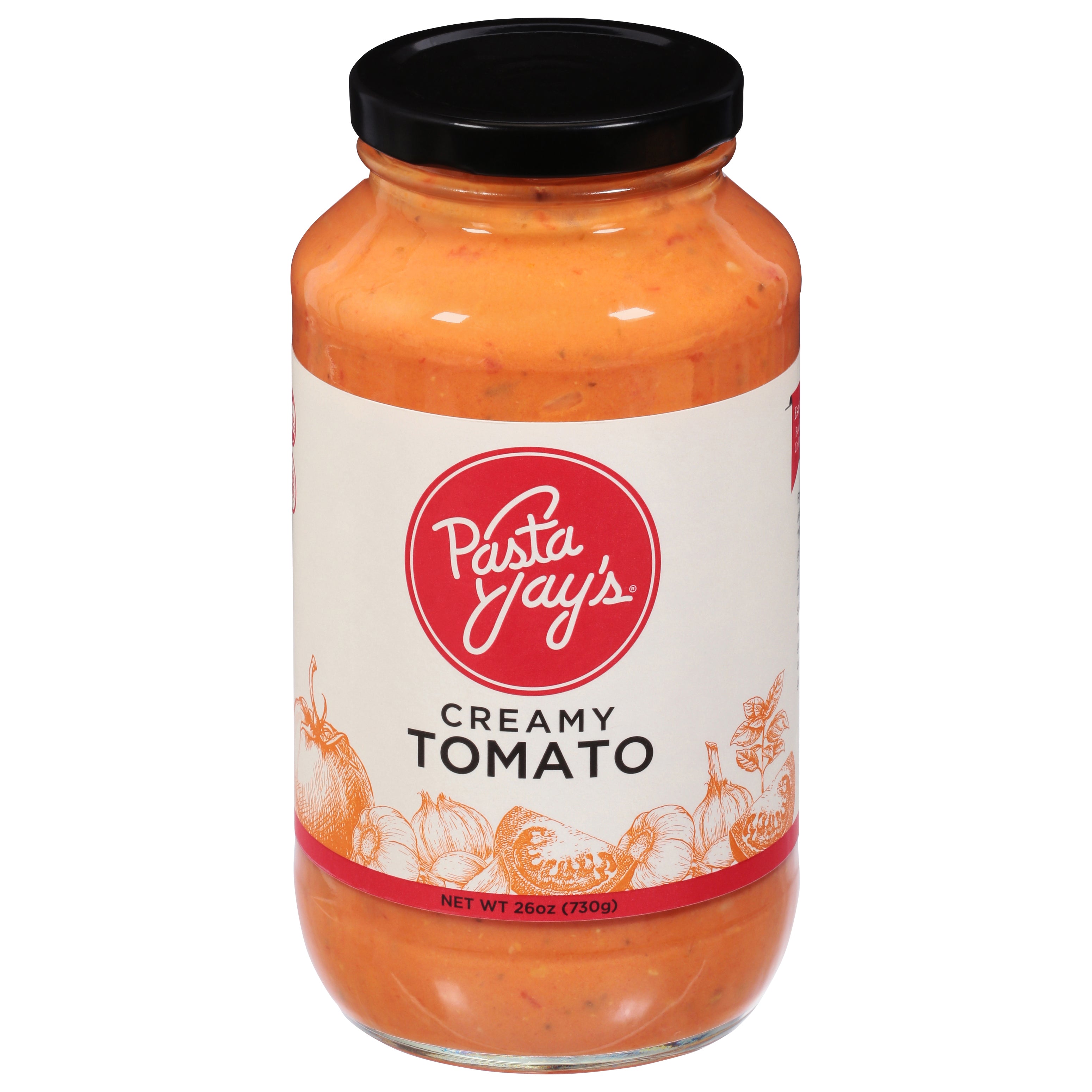 Pasta Jay's Creamy Tomato 26 oz - Case of 6