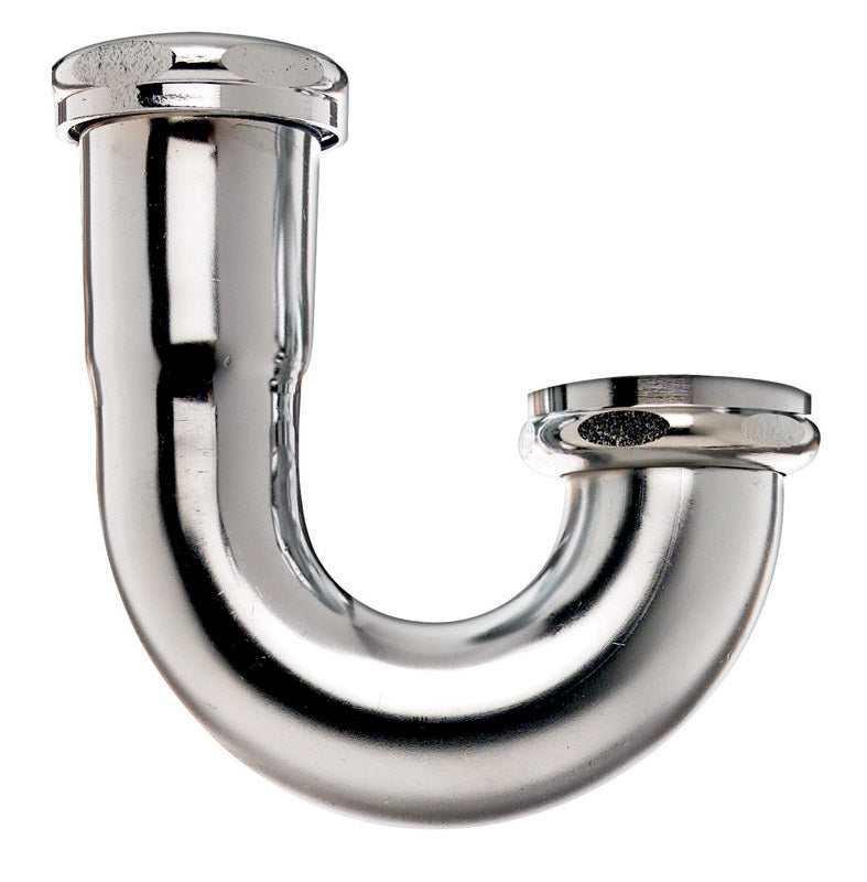 KEENEY - Keeney 1-1/2 in. D Chrome Plated Brass J Bend [10404CCP]