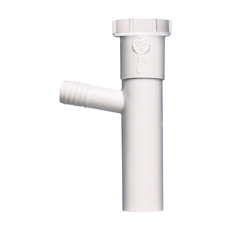 PLUMB PAK - Plumb Pak 1-1/2 in. D X 8 in. L Plastic Dishwasher Branch Tailpiece