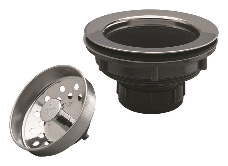 PLUMB PAK - Plumb Pak Plastic/Stainless Steel Sink Strainer